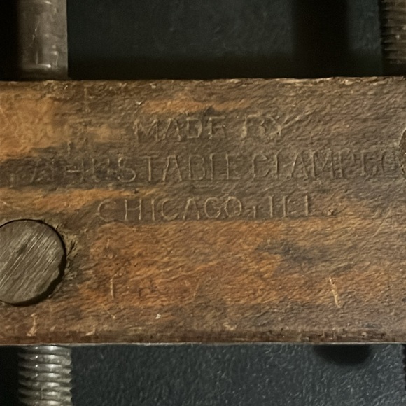 Jorgensen 8”10”12” Adjustable Handscrew Wood Clamp Set, Made In USA - Picture 4 of 9